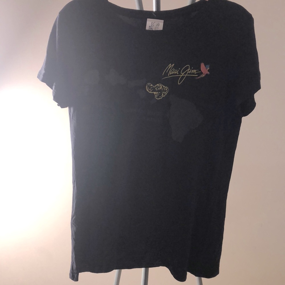 MAUI JIM Black T-shirt